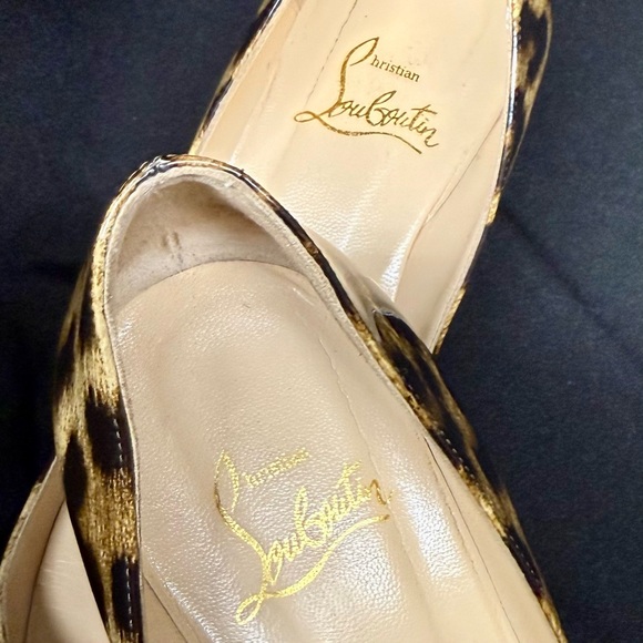 Christian Louboutin Leopard Print Rocket 45 size 36 1/2 - Picture 13 of 16